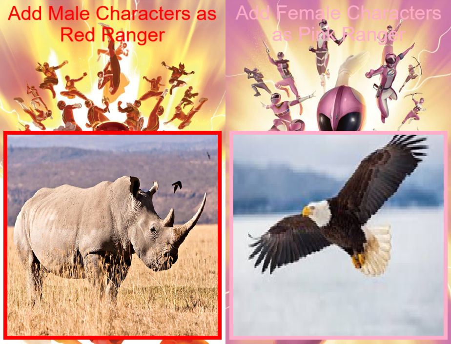 Red Ranger and Pink Ranger (6) by ajolley785727 on DeviantArt