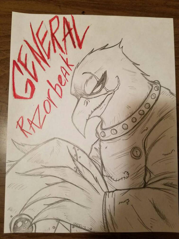 general razorbeak by jesuskills on DeviantArt