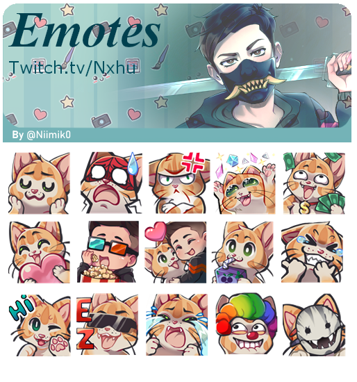 Nahu Emotes by Niimiko on DeviantArt