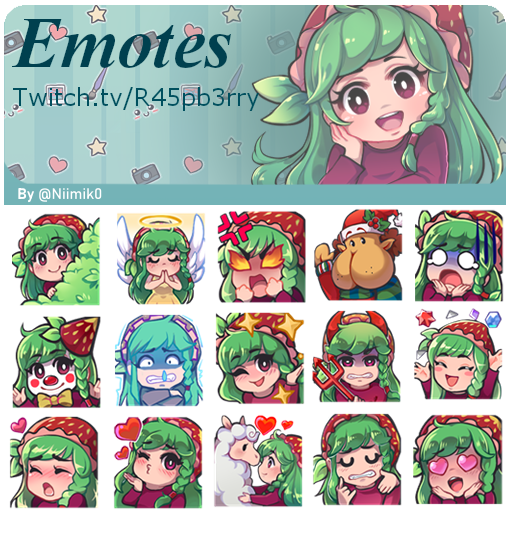 Emotes Batch by Niimiko on DeviantArt