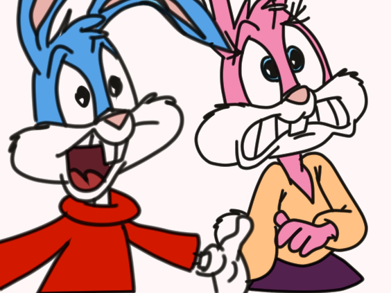Babs And Buster Bunny by tattooguy1991 on DeviantArt