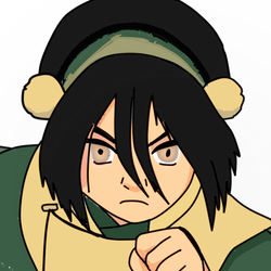 Toph Ready For A  Fight