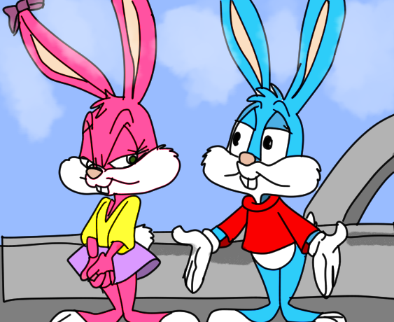 Buster And Babs Bunny by tattooguy1991 on DeviantArt