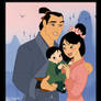 Commission:The family of Mulan