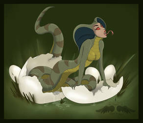 Commission: Disney Snake