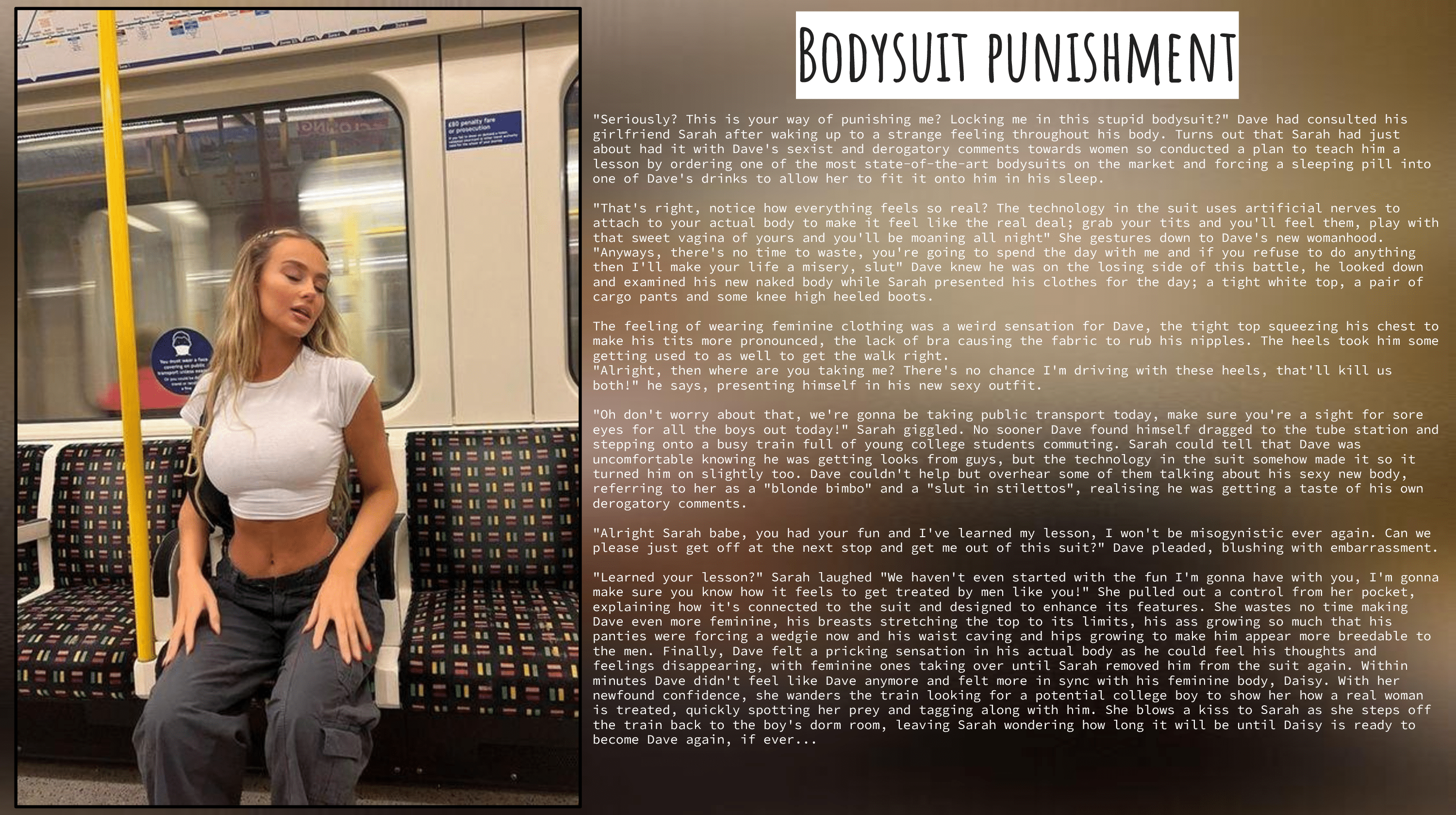 Bodysuit Punishment TG Caption By Txyfem On DeviantArt bodysuit-punishment-tg-caption-by-txyfem-on-deviantart