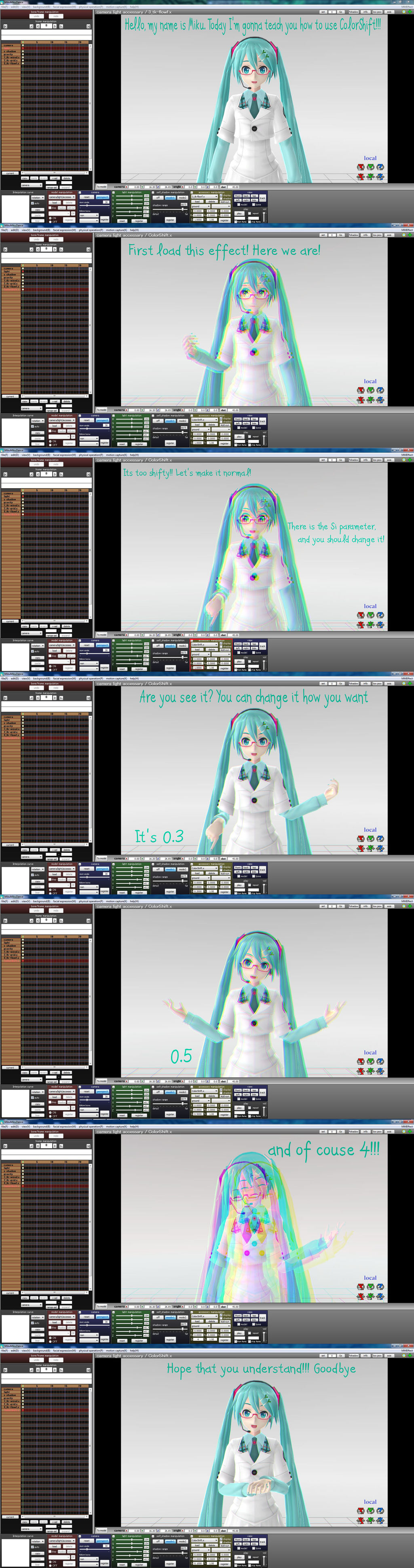 Mmd Color Little tutorial for MMD COLORSHIFT!! by HeyaGirl on DeviantArt