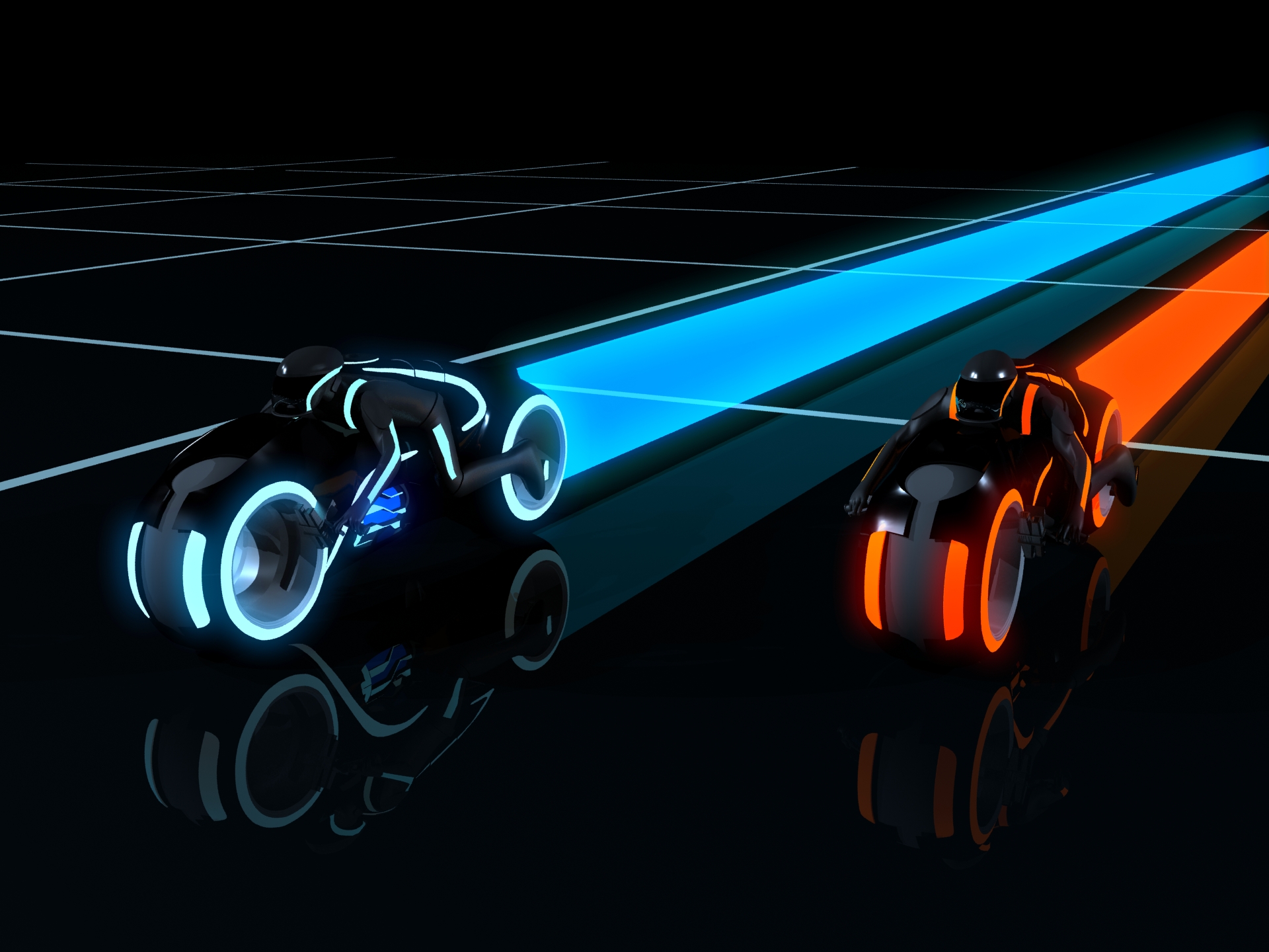 Tron Legacy Light Cycles