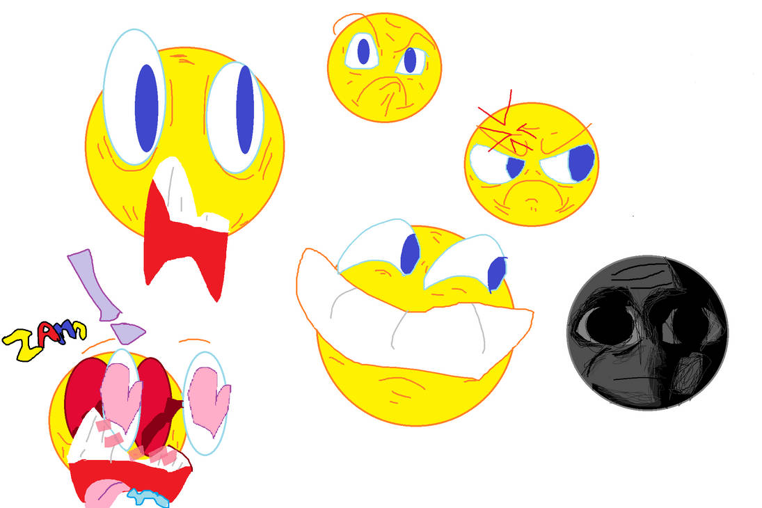 Exaggerated face practice by sugaryrainbows123 on DeviantArt