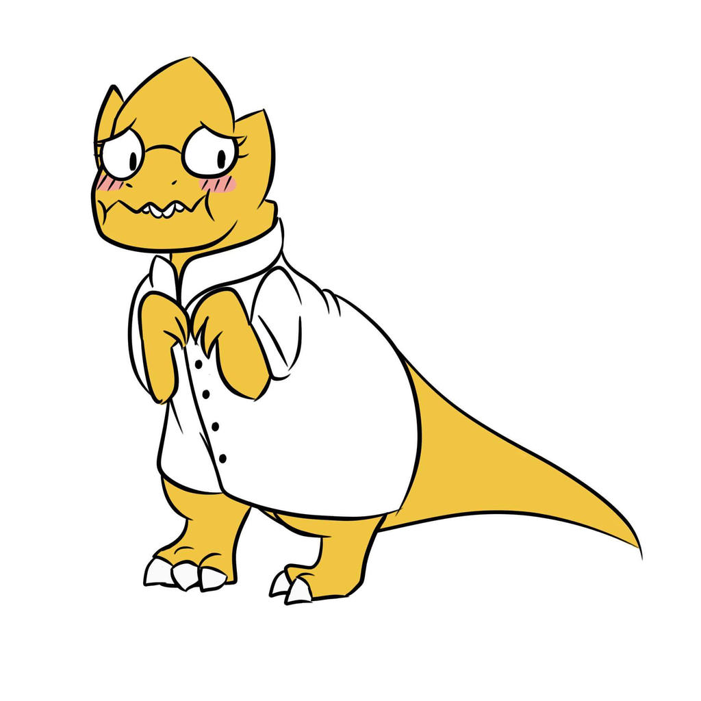 Undertale: Alphy's by Azura-the-Luxray on DeviantArt