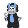 Luxray hoodie sans