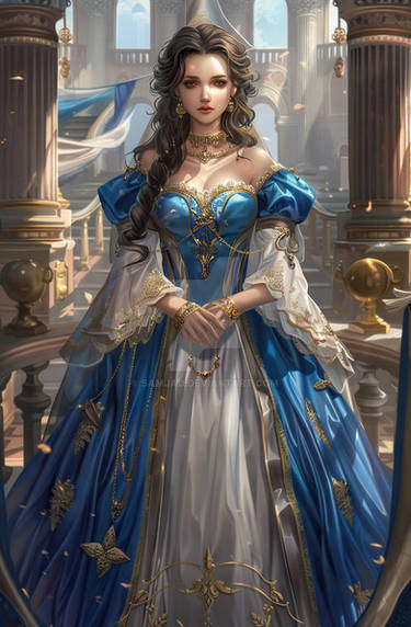 Royal Fantasy dress by Diva161 on DeviantArt
