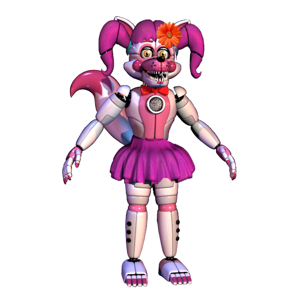 FNaF 2 Withered Foxy C4D Render by puchaolxd on DeviantArt