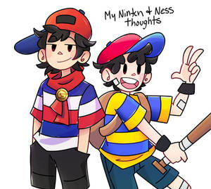 Earthbound Ninten and Ness