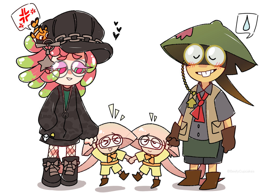 Sheldon Splatoon SPLATOON SHELDON X ANNIE CONFIRMED by BeefyCupcakes on DeviantArt