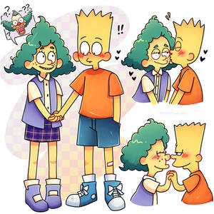 Bart x Sophie? (The Simpsons)