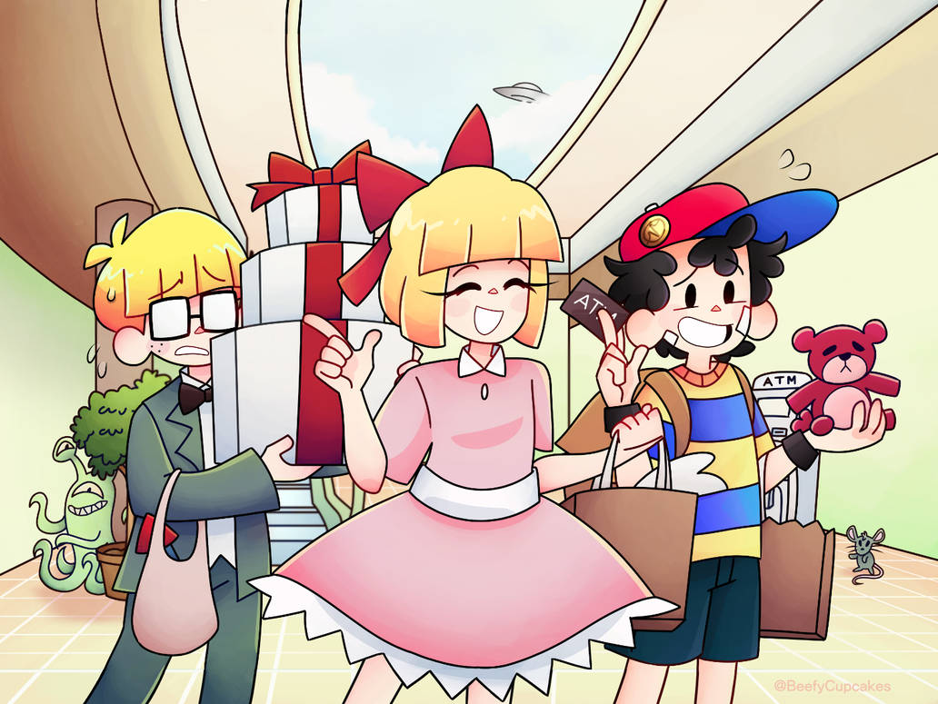 EarthBound Fourside Department Store by BeefyCupcakes on DeviantArt