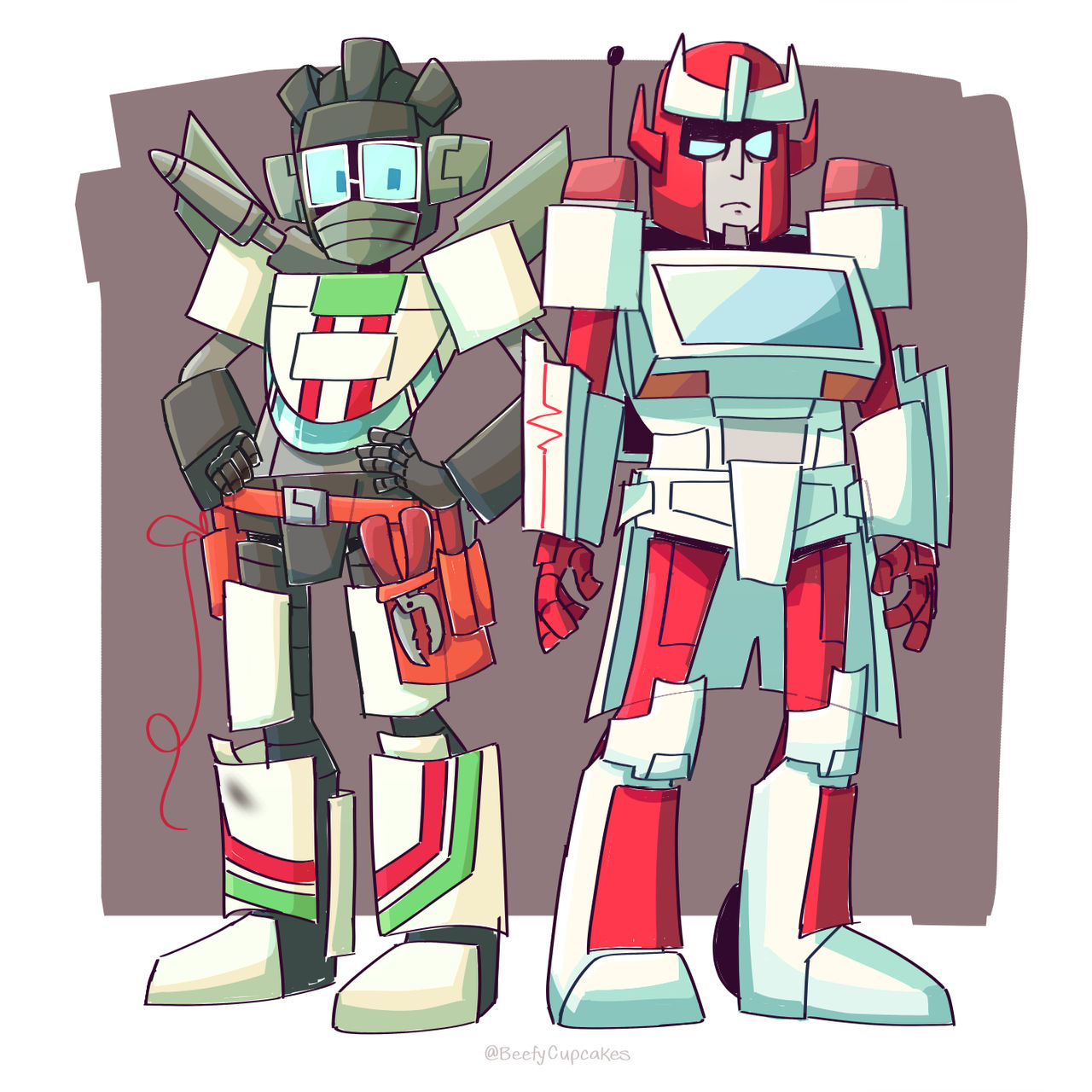 Cupcake Rework Ratchet and Wheeljack BeefyCupcakes rework by BeefyCupcakes on DeviantArt