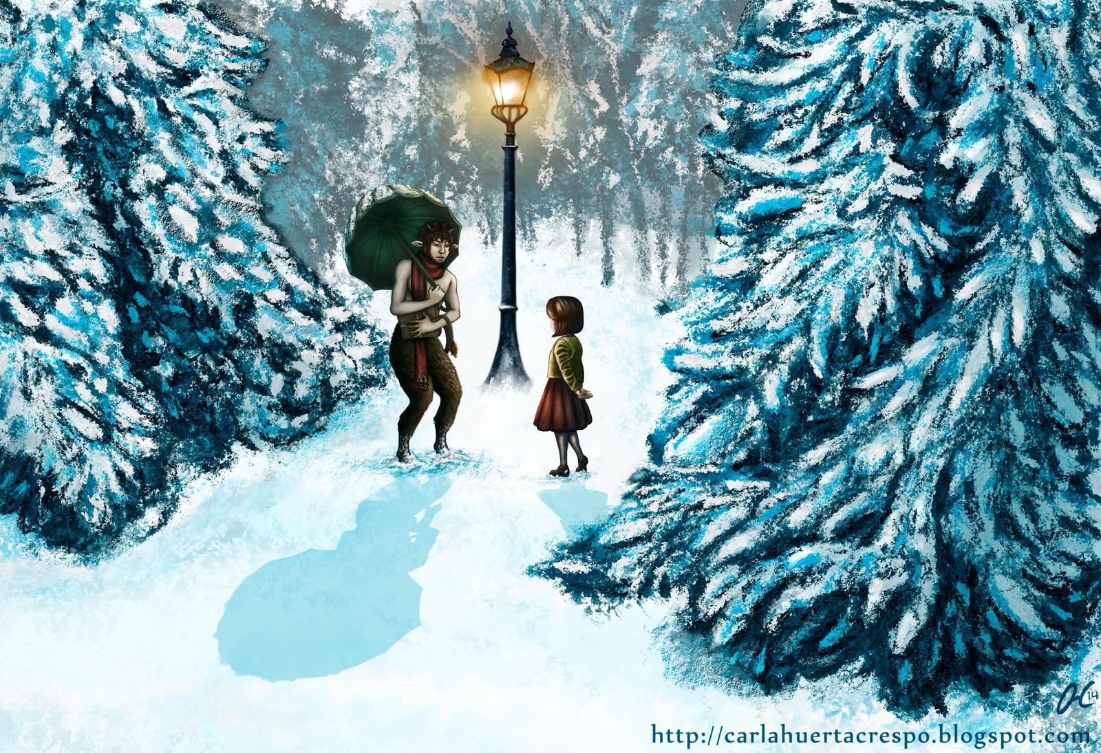 Narnia Meeting Mr. Tumnus by Valaquia on DeviantArt