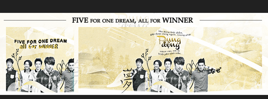 Five for one dream, all for WINNER