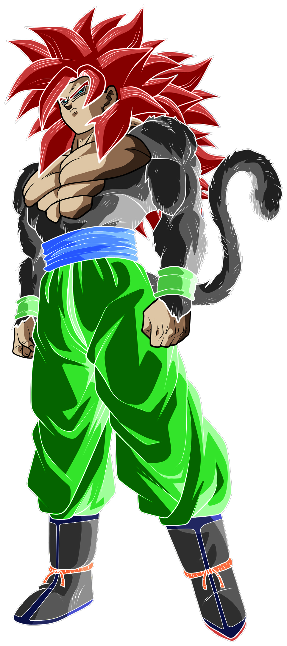 Goku (AF) Ssj5 by Dankstep18 on DeviantArt