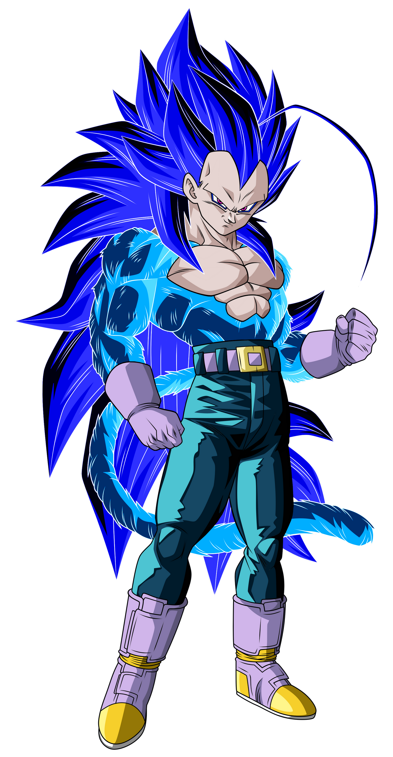 Vegeta AF - SSJ7 Elemental by SebaToledo on DeviantArt