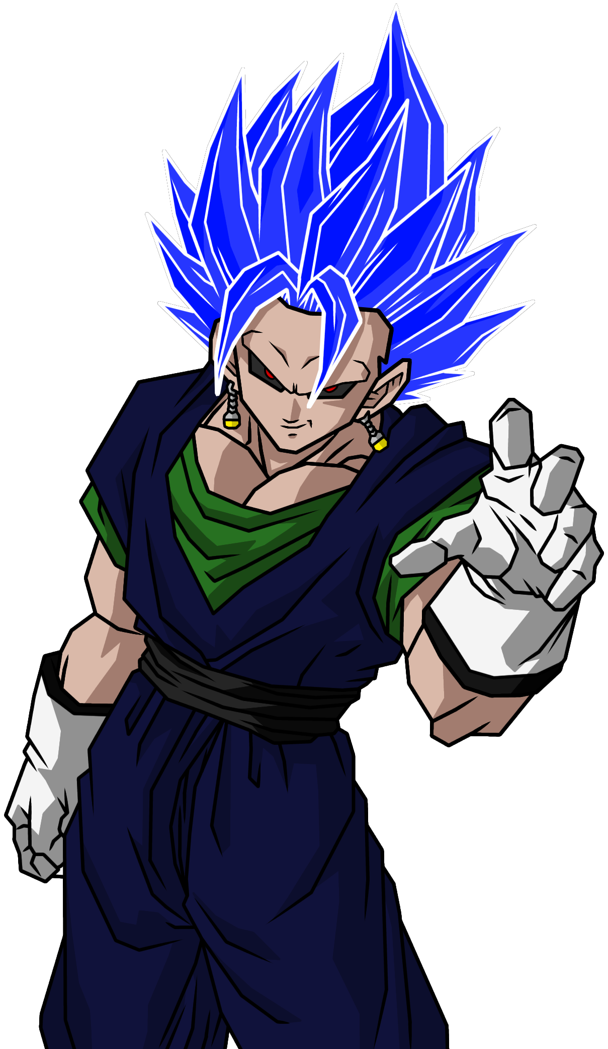 Goku AF - Super Saiyajin Blue 4 Evolution by SebaToledo on DeviantArt