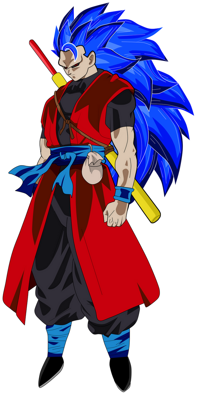Goku AF - Super Saiyajin 5 Negativo (SSJ7 Fase 5) by SebaToledo on  DeviantArt