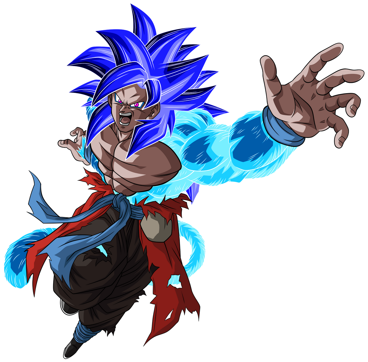 Goku AF - Super Saiyajin 5 Dios Dragon by SebaToledo on DeviantArt