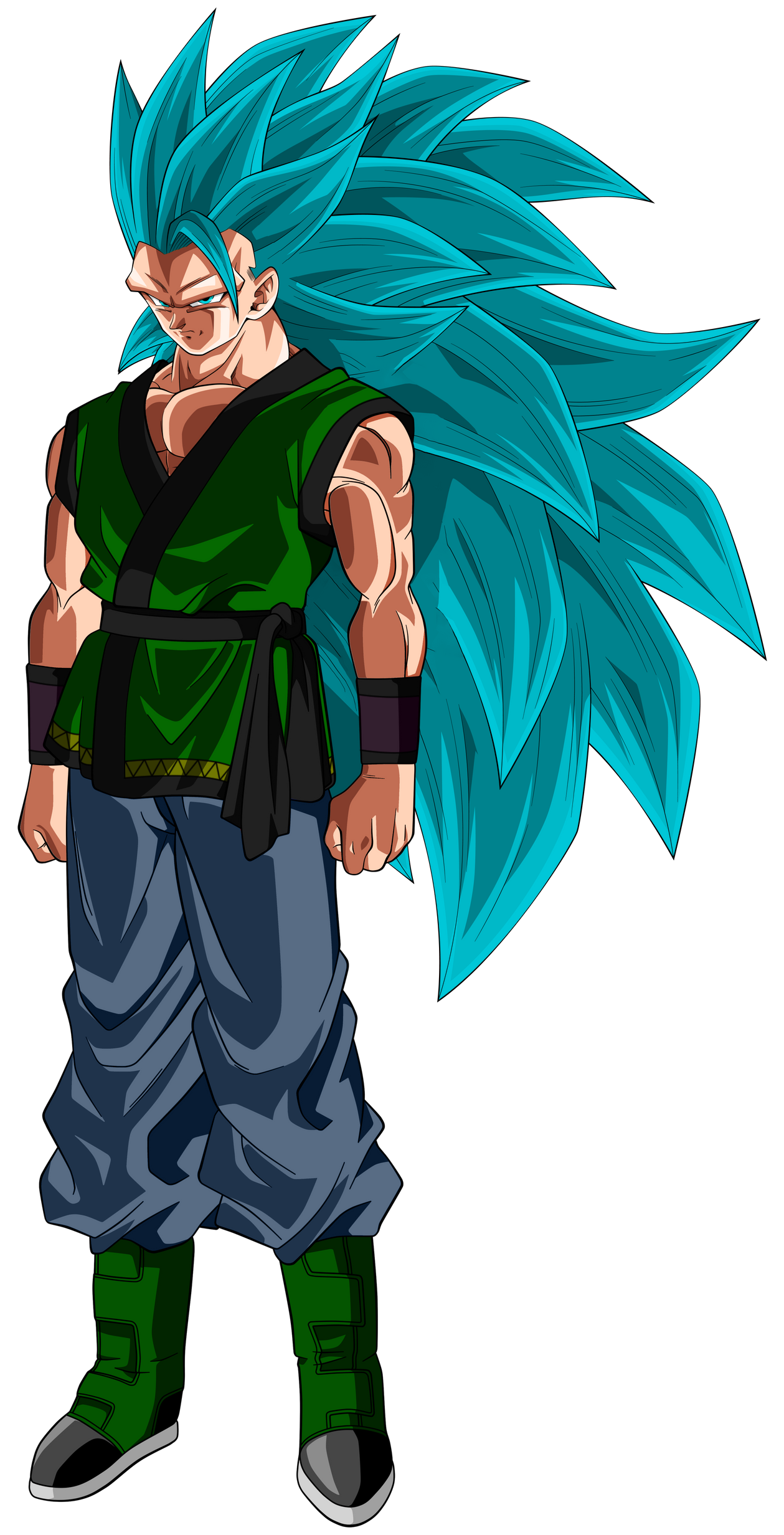 Goku AF - Super Saiyajin 3 Blue by SebaToledo on DeviantArt Goku Af - Super Saiyajin 3 Blue By Sebatoledo On Deviantart
