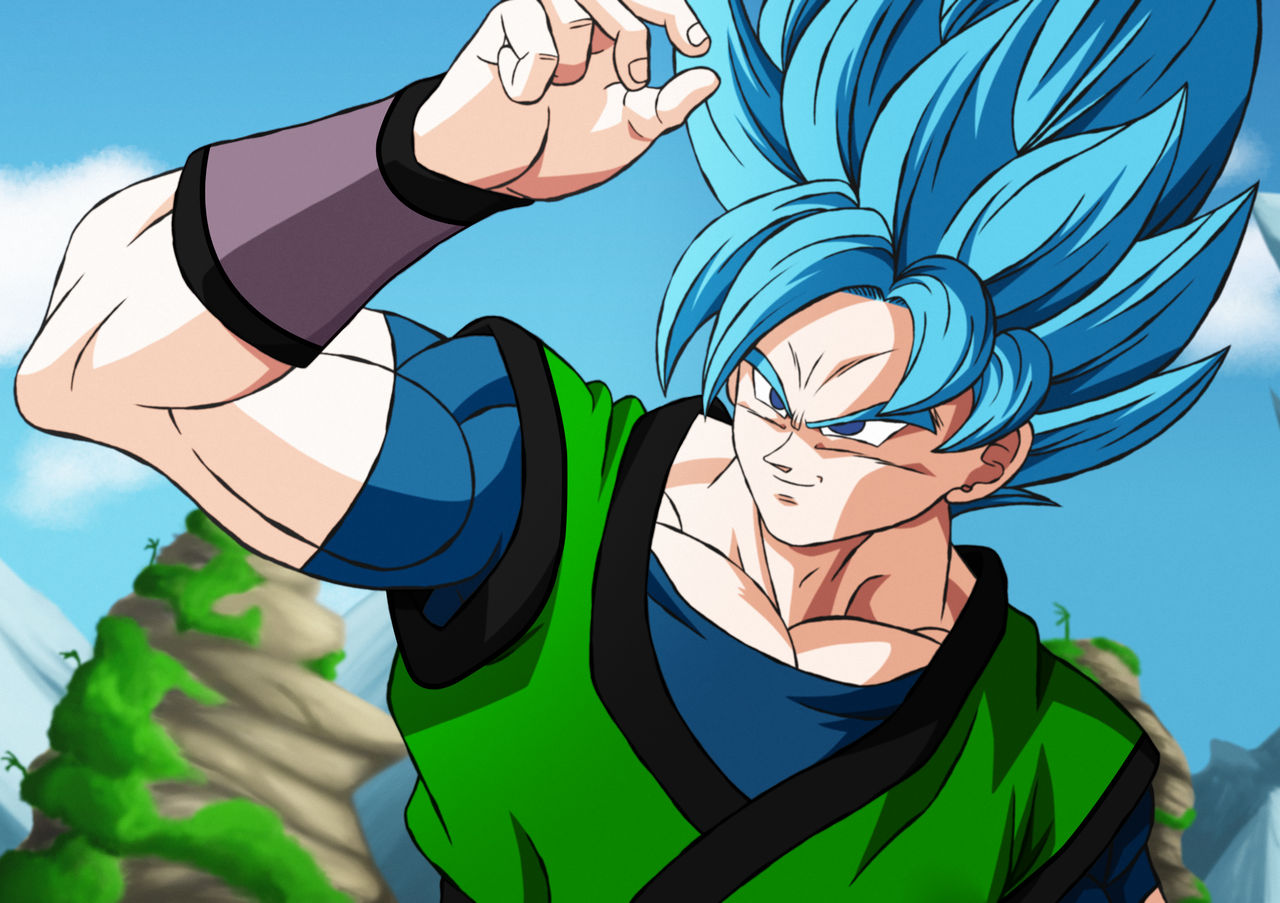 Goku AF - Super Saiyajin Blue by SebaToledo on DeviantArt