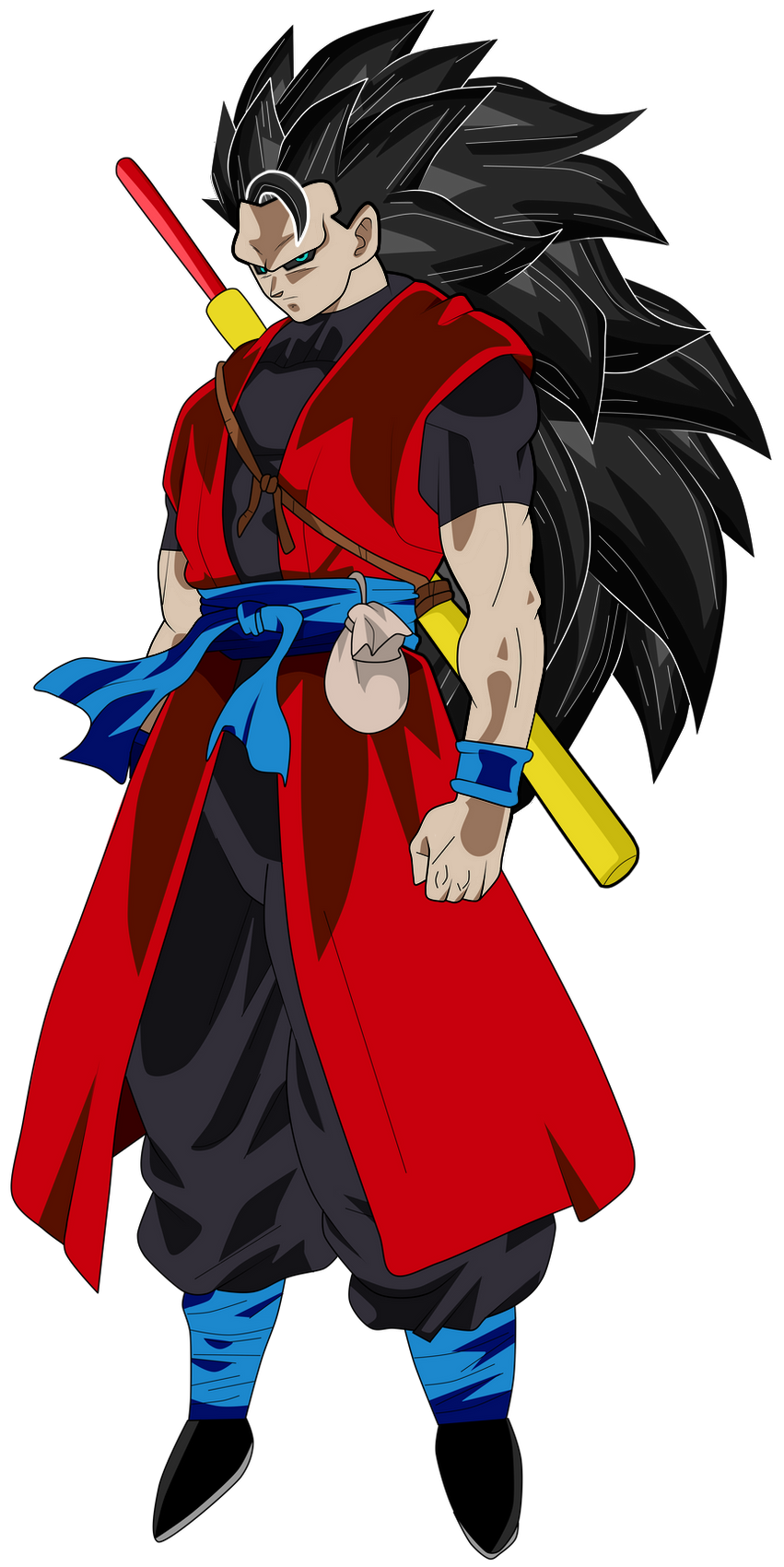 Goku AF ssj mystic 6 by xchs on DeviantArt