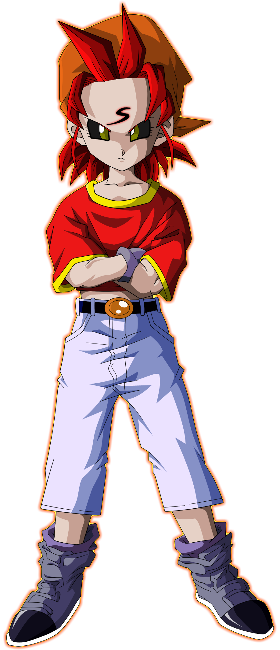 Pan SSJ4 by GroxKOF on DeviantArt