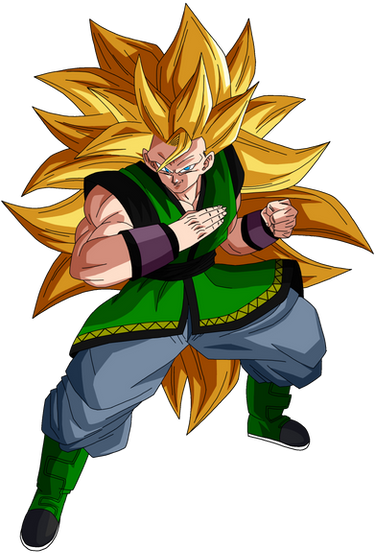 Super Saiyan 3 Goku LR Edit (DokkanBattle) by vegitoblackgreen on DeviantArt