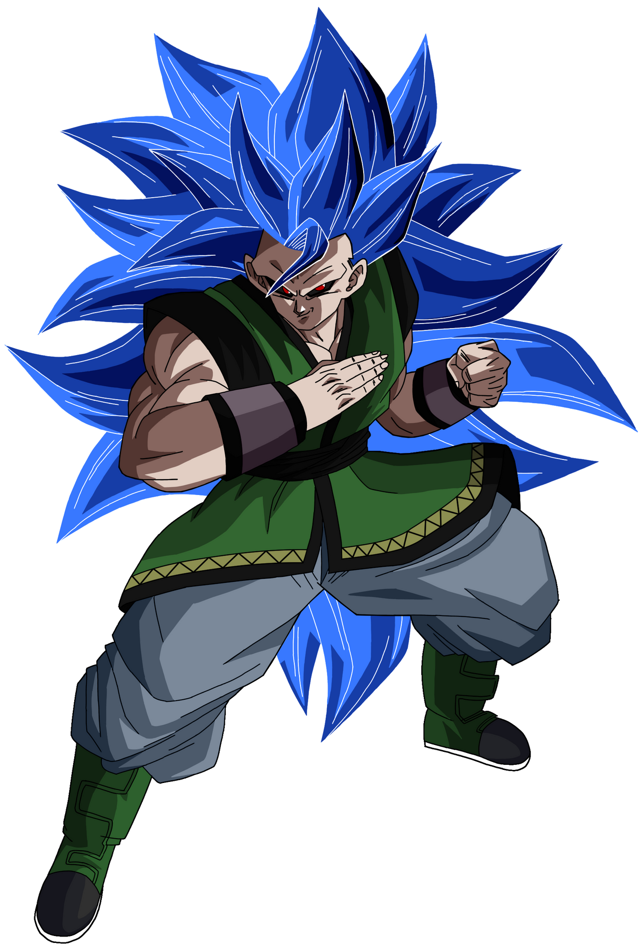 Goku AF - Super Saiyajin 4 Blue by SebaToledo on DeviantArt