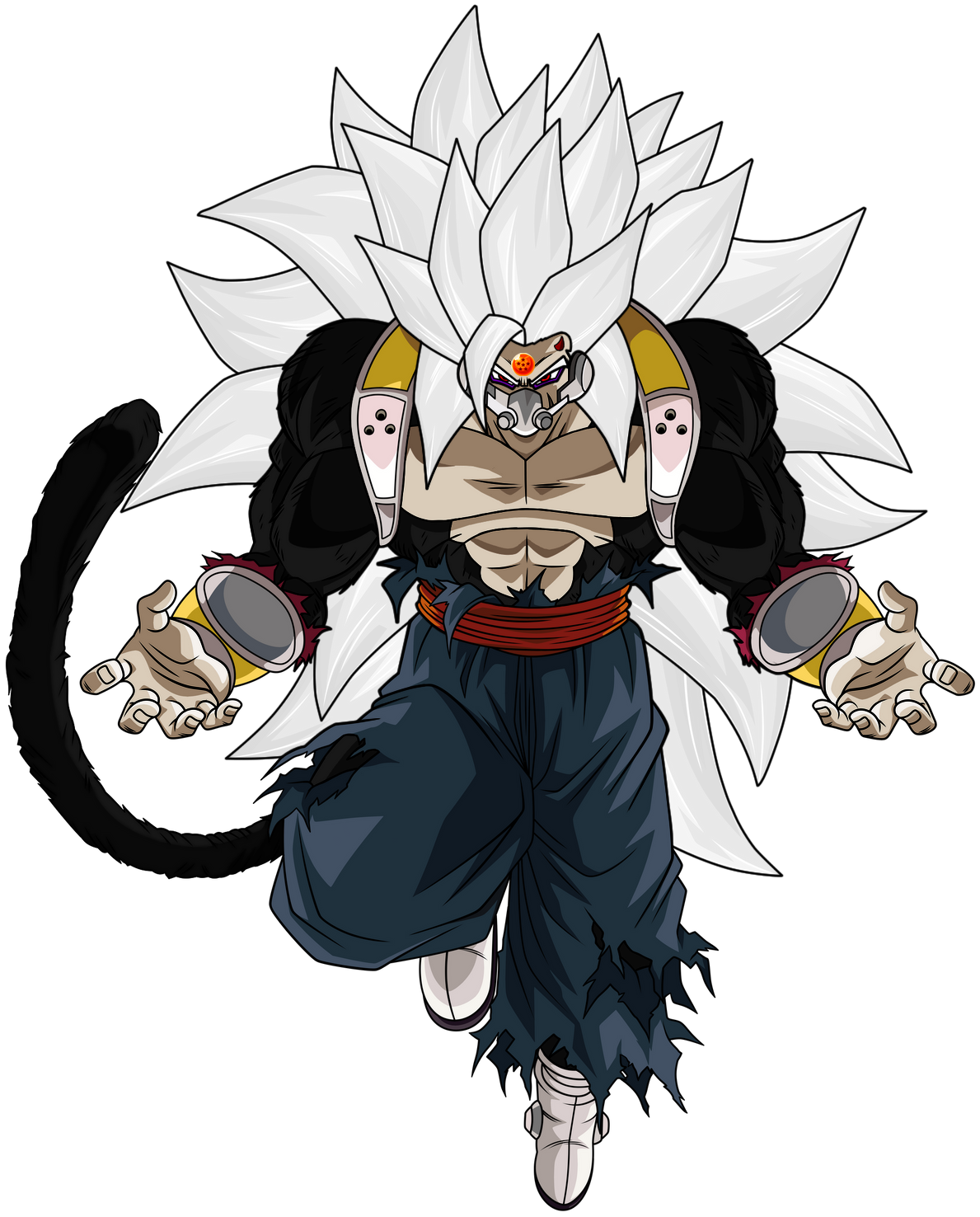 Goku Super Sayajin 12 by Unkoshin on DeviantArt