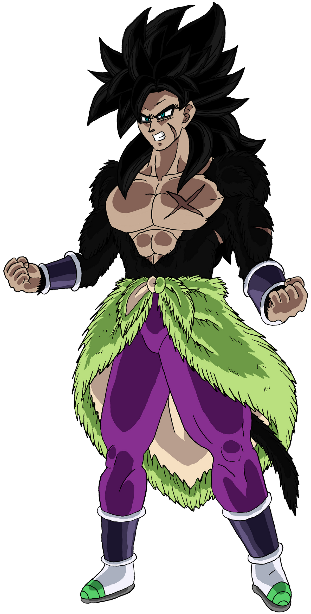 Broly Ssj 5 by NIKOLAS180 on DeviantArt