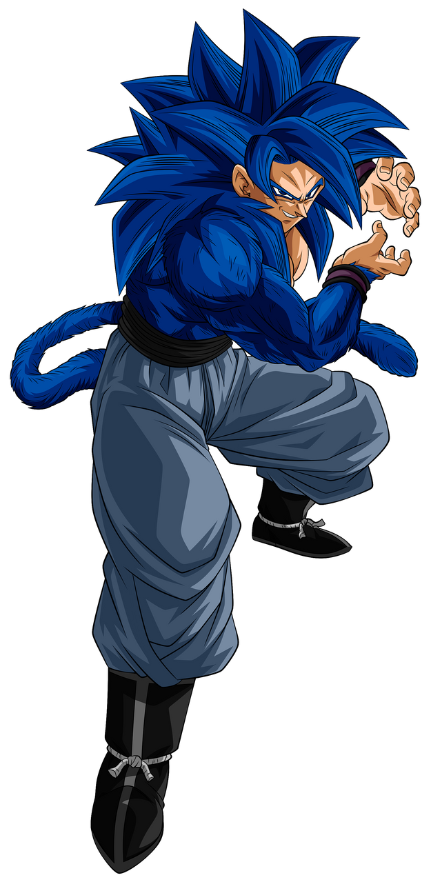 Goku AF - Super Saiyajin Blue Evolution (Base) by SebaToledo on