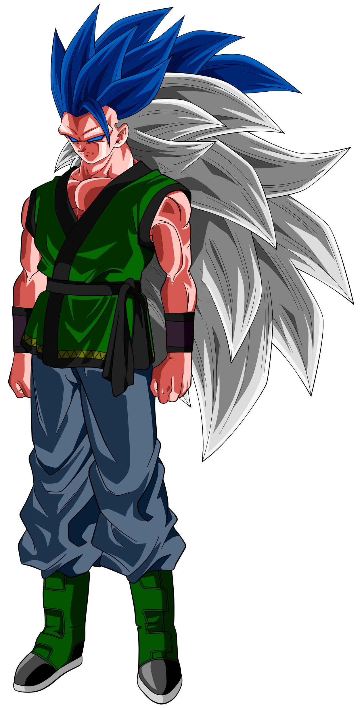 GOKU AF  SUPER SAIYAN 4 by AHOORAXENOROSE on DeviantArt