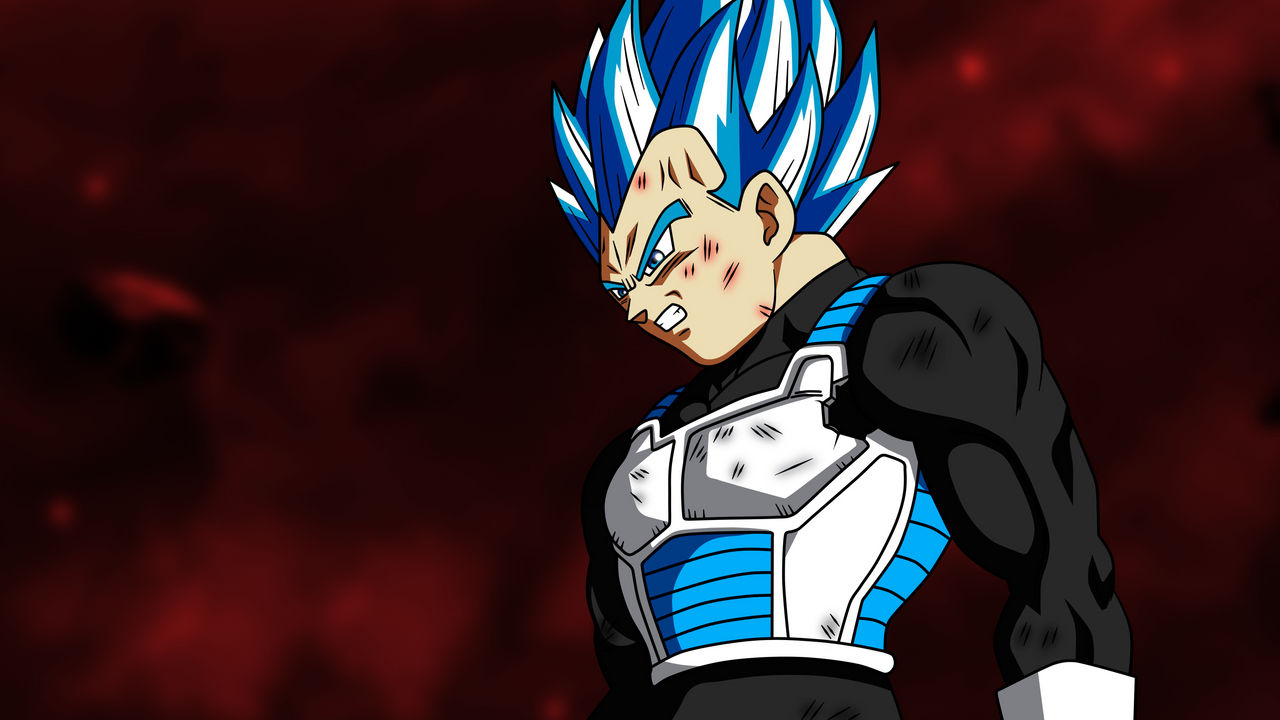 Vegeta AF - Super Saiyajin Blue Evolution by SebaToledo on DeviantArt