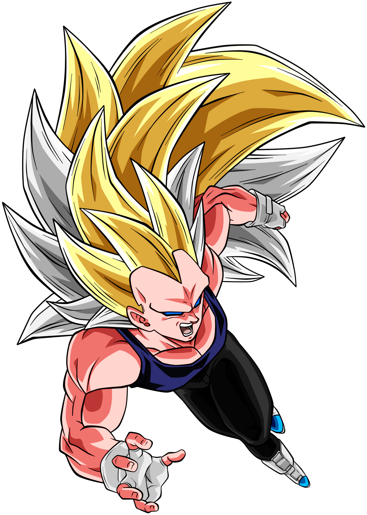 Goku Super Saiyan 8 by ChronoFz on DeviantArt, imagem do goku