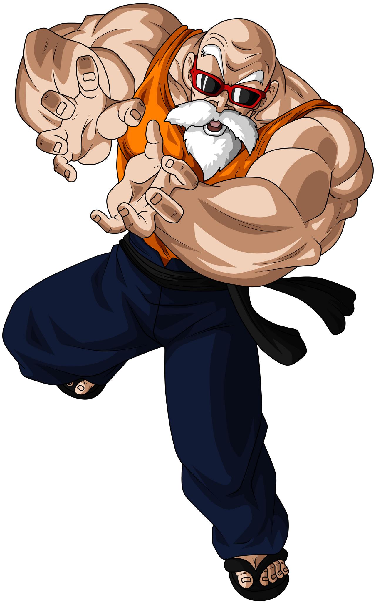 Maestro Roshi AF - Full Power by SebaToledo on DeviantArt