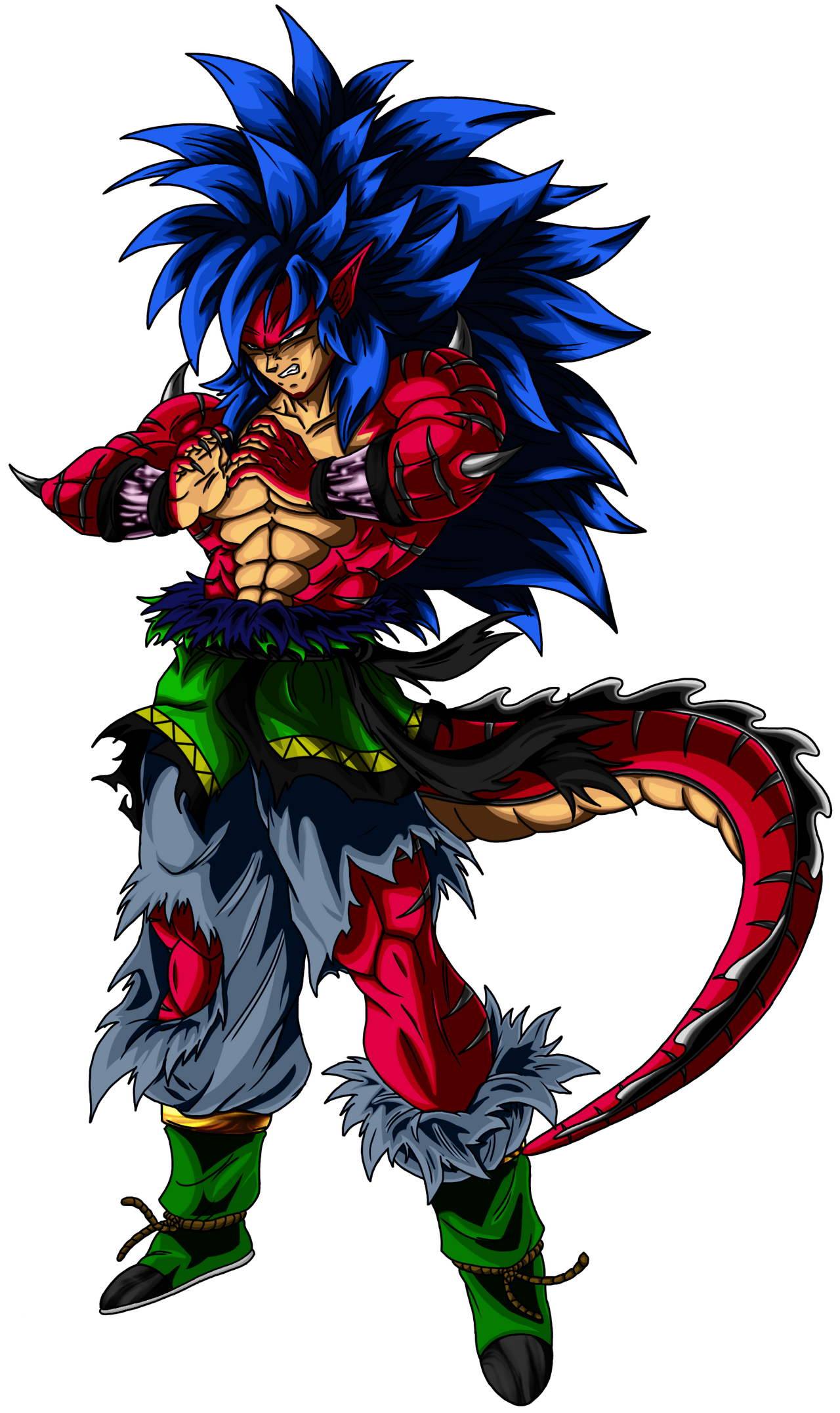 Goku AF - Super Saiyajin Blue 4 Evolution by SebaToledo on DeviantArt