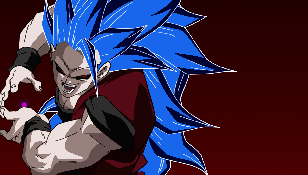 Goku AF - Super Saiyajin 3 Blue by SebaToledo on DeviantArt