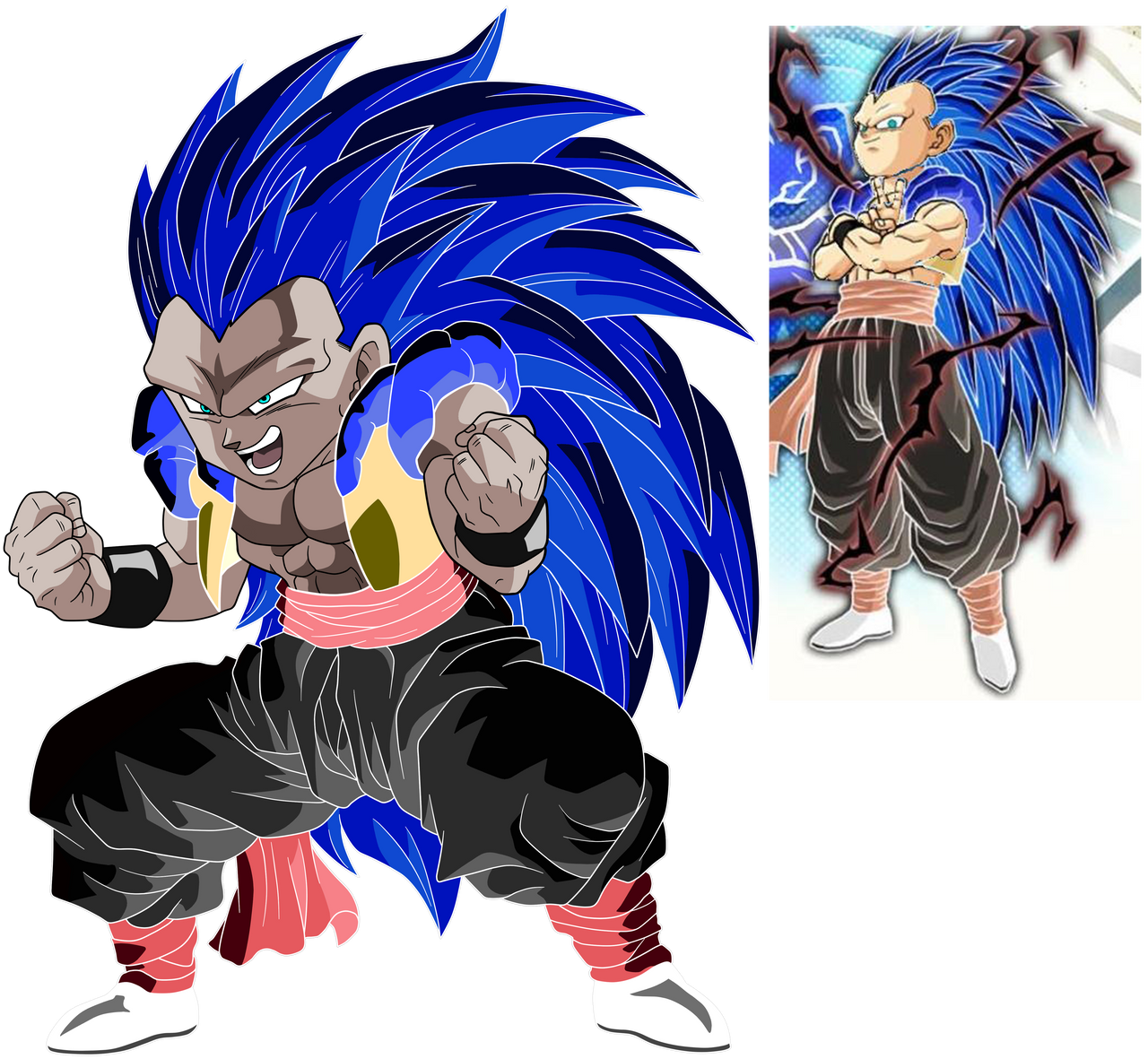 Baby Vegeta AF - SSJ9 Elemental by SebaToledo on DeviantArt