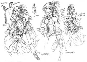 Honoka OCC design concept by Fortranica