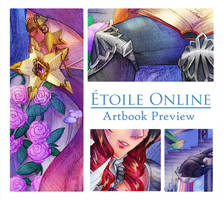 Etoile Online Charity Artbook preview