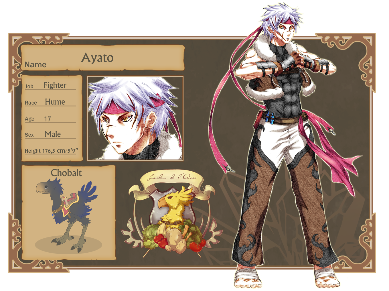 Crystal Tales secondary OC: Ayato