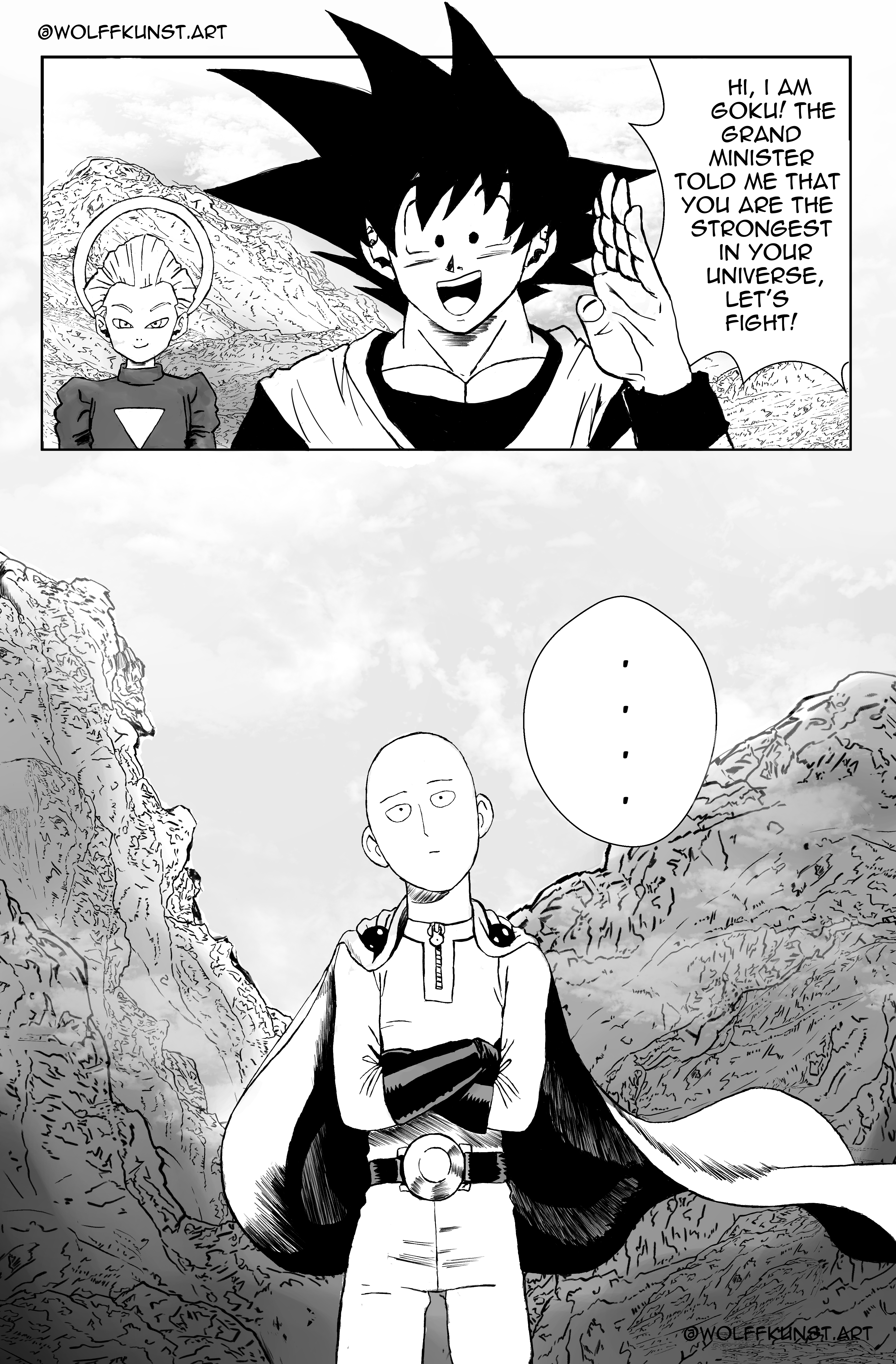H2H: Goku (DBZ Manga) vs Saitama (OPM Manga) - Battles - Comic Vine