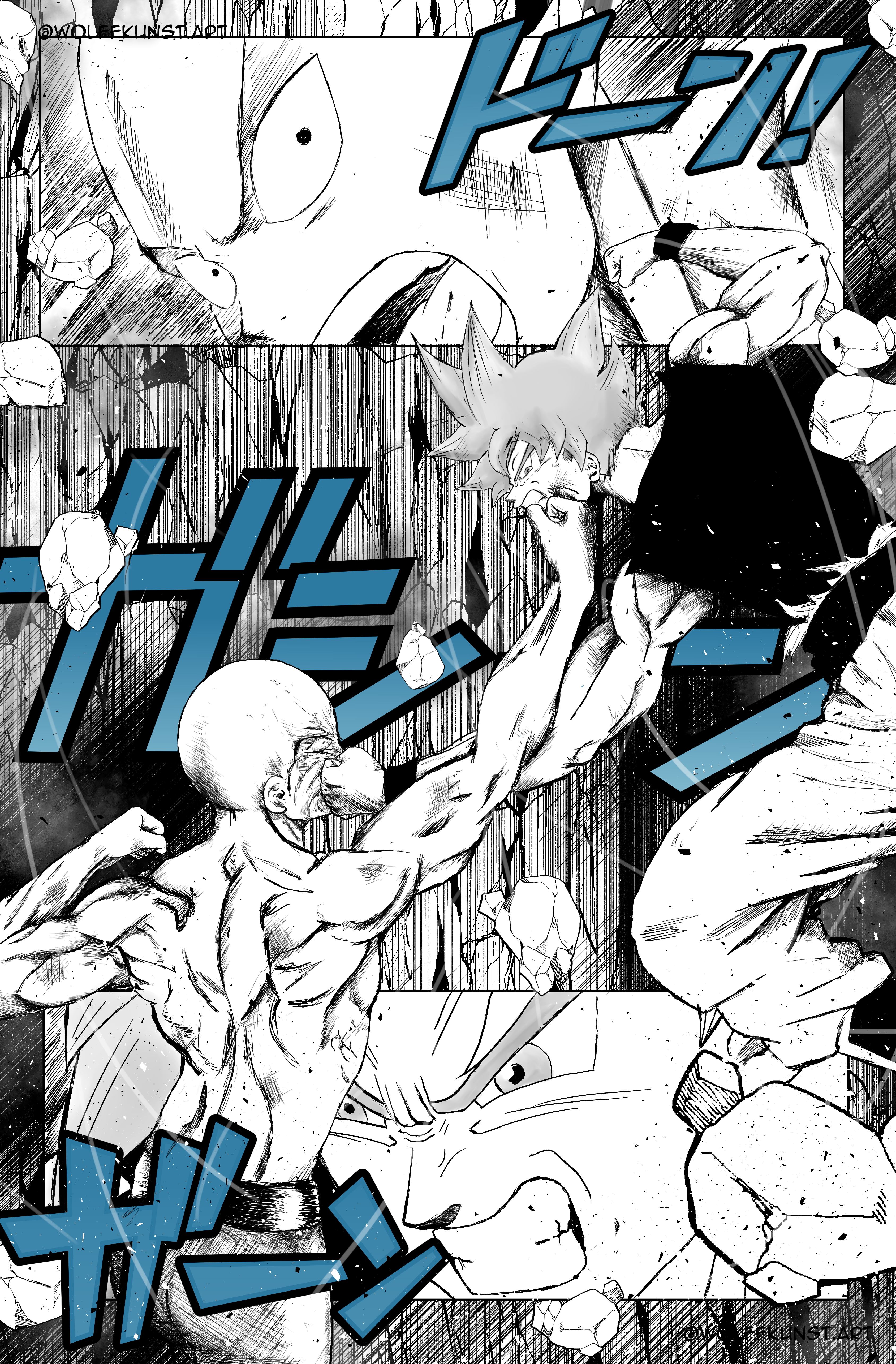 H2H: Goku (DBZ Manga) vs Saitama (OPM Manga) - Battles - Comic Vine